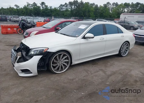 2014 Mercedes-Benz S 550 из США, поврежденный, VIN WDDUG8CB6EA018924